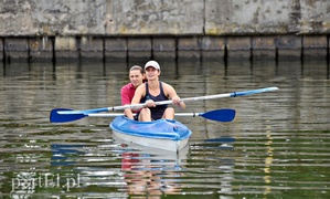 Kajakowy trening Startu