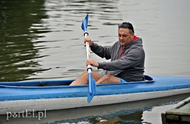 Kajakowy trening Startu