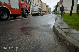 Wjechał w budynek przy Traugutta (aktualizacja)