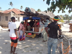 Dalla-dalla, czyli środek komunikacji. Zanzibar.