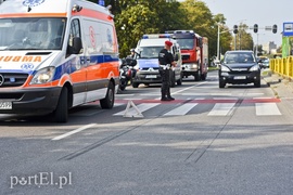 Potrącenie na Grunwaldzkiej