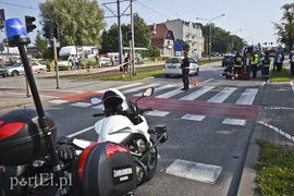Potrącenie na Grunwaldzkiej