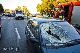 Wjechała w kobietę z dzieckiem na przejściu dla pieszych