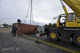 Tir zablokował ruch na siódemce