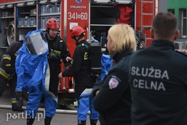 Podejrzany list w Urzędzie Celnym przy Warszawskiej