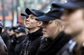 Maszerowali, jak kiedyś podchorążowie