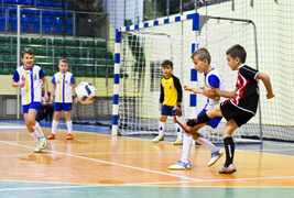 Piłkarskie emocje ośmiolatków