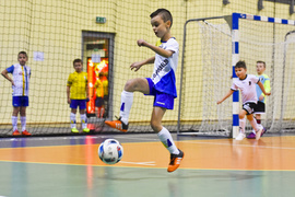 Piłkarskie emocje ośmiolatków