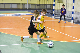 Piłkarskie emocje ośmiolatków