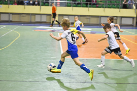 Piłkarskie emocje ośmiolatków