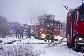 Pożar w Nowakowie