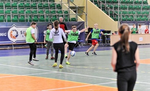 Turniej drużyn podwórkowych na koniec ferii
