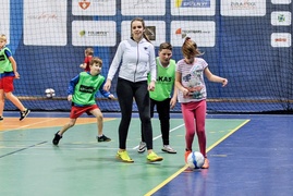 Turniej drużyn podwórkowych na koniec ferii