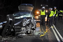 Kierowca golfa zginął na drodze do Tolkmicka