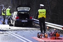 Kierowca golfa zginął na drodze do Tolkmicka