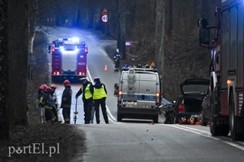 Kierowca golfa zginął na drodze do Tolkmicka