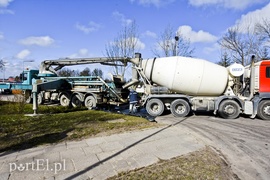 Na Agrykoli leją beton