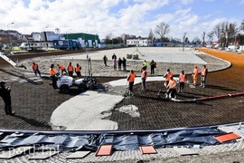 Na Agrykoli leją beton