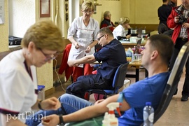 W komendzie polała się krew