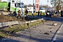 Wypadek na \"starej siódemce\"