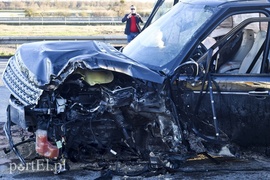Wypadek na \"starej siódemce\"