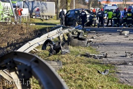 Wypadek na \"starej siódemce\"