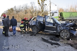 Wypadek na \"starej siódemce\"