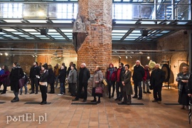 Chaos społeczny w Galerii EL