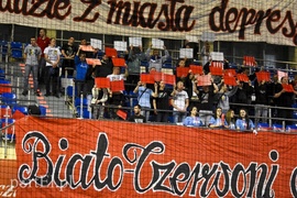 Emocje zakończone zwycięstwem Biało- Czerwonych