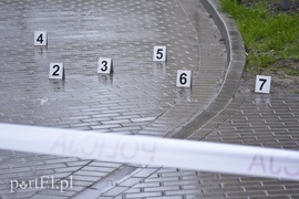 Strzały w centrum Elbląga, dwie osoby ranne
