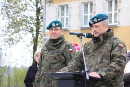 Elbląg przywitał dowódcę Wielonarodowej Dywizji NATO