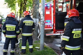 Pożar sklepu przy Ogrodowej