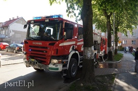 Pożar sklepu przy Ogrodowej