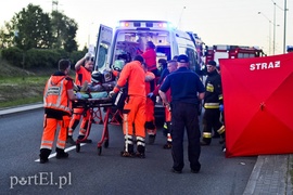 Wypadek motocyklisty na Modrzewinie. Mężczyzna zmarł w szpitalu