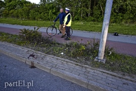 Wypadek motocyklisty na Modrzewinie. Mężczyzna zmarł w szpitalu