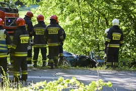 Tragedia na drodze do Próchnika, kierowca uciekał przed policją