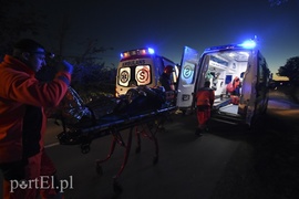 Dachowanie w Rubnie, dwie osoby ranne