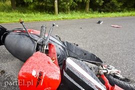 Skuterem uderzyła w samochód dostawczy