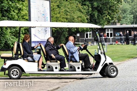 Tłumy przyjechały do Sztutowa, by witać książęcą parę