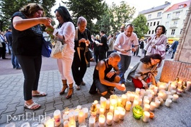 Kolejny protest przed sądem