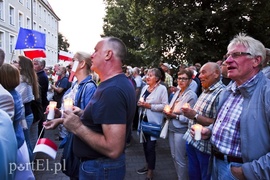 Kolejny protest przed sądem