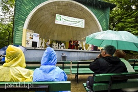 Jazz w strugach deszczu