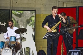 Jazz w strugach deszczu