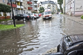 Ulice tonęły w wodzie