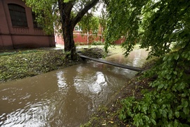 Ulice tonęły w wodzie