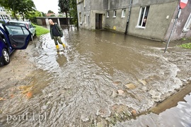 Ulice tonęły w wodzie