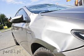 Potrącił nietrzeźwego rowerzystę