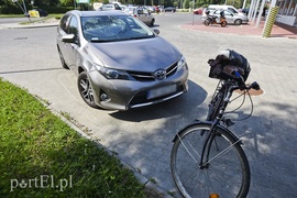 Potrącił nietrzeźwego rowerzystę