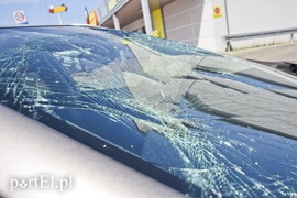 Potrącił nietrzeźwego rowerzystę