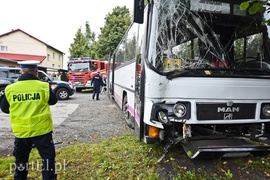 Autokar z dziećmi uderzył w drzewo